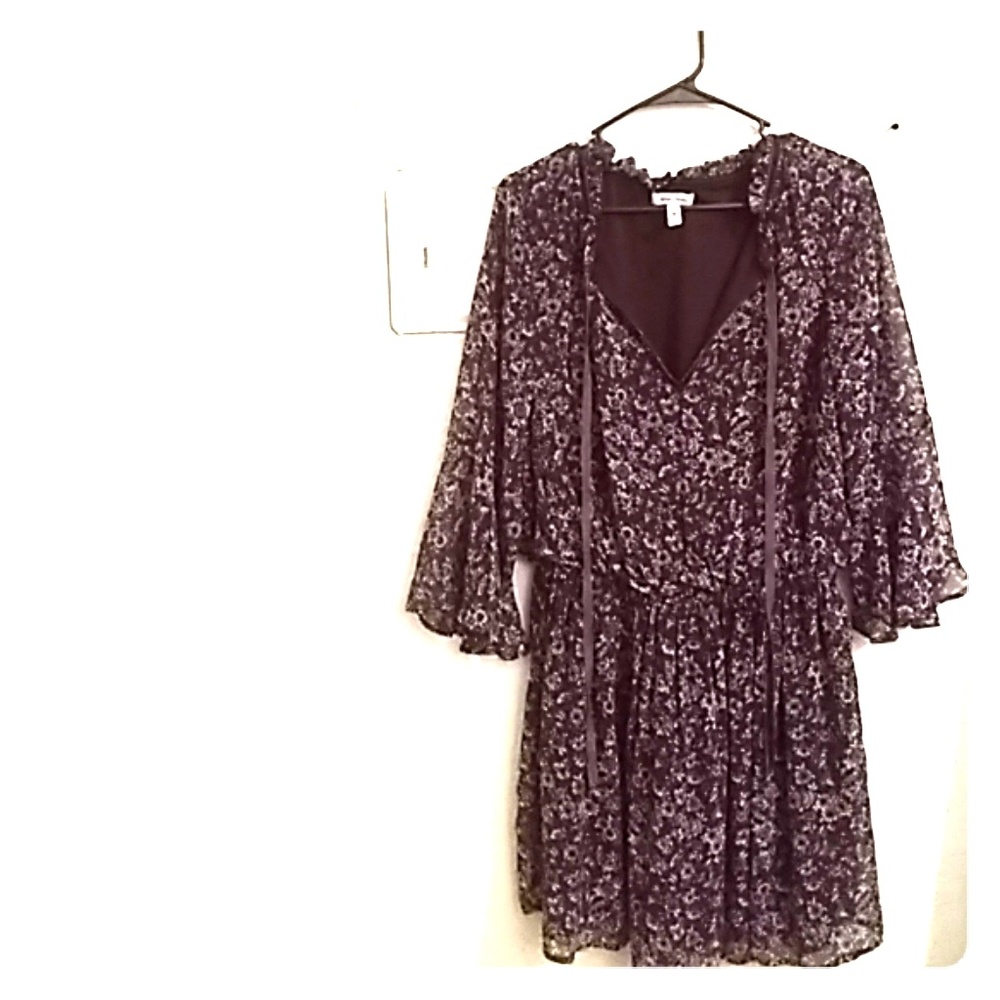 Speechless Boho Burgundy Flowy dress